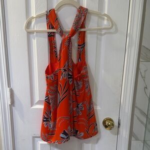 Banana Republic Vibrant Orange Blouse